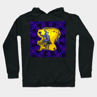 Perry Normal In Purple Maze Hoodie